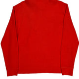 Polo By Ralph Lauren 1/4 Zip - Medium Red Cotton