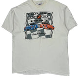 California Back 2 Back 1997 Hanes Graphic T-Shirt - XL White Cotton