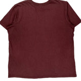 Age 16-18 Carhartt T-Shirt - XL Burgundy Cotton
