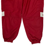 Team Nike Track Pants - Large Red Nylon