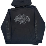 Lake Of The Ozarks Harley Davidson Graphic Hoodie - Medium Black Cotton Blend