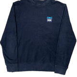 Helly Hansen Sweatshirt - Medium Navy Cotton