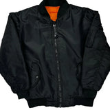 Northern Xplosion Bomber Jacket - Medium Black Nylon