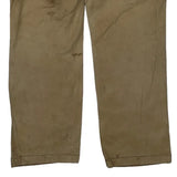 Carhartt Double Knee Carpenter Trousers - 32W 30L Beige Cotton Blend