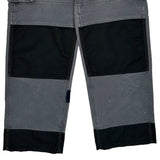 Holmes Workwear Cargo Pants - 34W 32L Gray Cotton