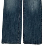 Armani Exchange Boot Cut Jeans - 28W UK 6 Dark Wash Cotton