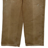 Carhartt Carpenter Trousers - 35W 34L Brown Cotton