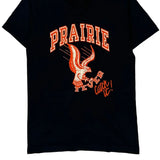 Prairie Fever Screen Stars Single Stitch T-Shirt - Medium Black Cotton Blend
