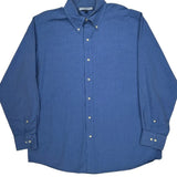 Tommy Hilfiger Shirt - Large Blue Cotton