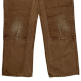 Carhartt Double Knee Carpenter Pants - 29W 31L Brown Cotton