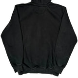 Outsmart. Outfish. Outlast. Carhartt Hoodie - Medium Black Cotton