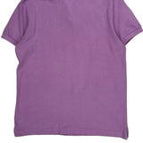 Tommy Hilfiger Polo Shirt - Large Purple Cotton