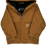 Age 12 Months Carhartt Jacket - 3XS Brown Cotton
