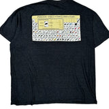 Columbia Fishing Graphic T-Shirt - 2XL Grey Cotton