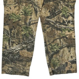 Unbranded Camo Cargo Trousers - 36W 31L Green Cotton Blend