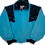 Walls Workwear Bomber Jacket - Large Blue Polyester