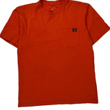 Dickies T-Shirt - Medium Orange Cotton