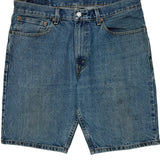 Levis Denim Shorts - 34W 10L Blue Denim