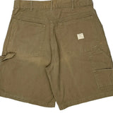 Authentic Collection Carpenter Shorts - 33W 8L Khaki Cotton
