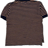 Age 5 Polo By Ralph Lauren Striped Polo Shirt - XS Navy Cotton
