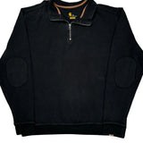 Carhartt 1/4 Zip - 2XL Black Cotton