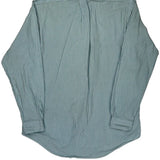 Ralph Lauren Striped Shirt - Large Blue Cotton
