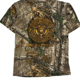 Realtree Buckhorn River Camo T-Shirt - Medium Green Cotton Blend