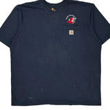 Kerns Trucking Inc Carhartt T-Shirt - 2XL Navy Cotton