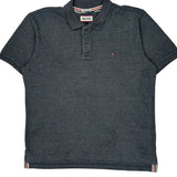 Hilfiger Denim Polo Shirt - Large Grey Cotton