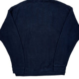 Chaps Ralph Lauren Herringbone Sweater - Large Navy Cotton