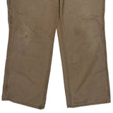 Schmidt Carpenter Pants - 35W 31L Brown Cotton