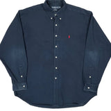 Blake Ralph Lauren Shirt - XL Navy Cotton