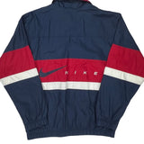 Swoosh Nike Windbreaker - Small White Nylon