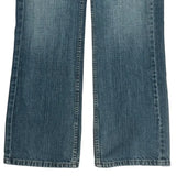 527 Levis Boot Cut Jeans - 32W 34L Blue Cotton