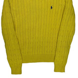 Polo By Ralph Lauren Sweater - XL Yellow Cotton