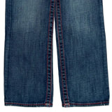 True Religion Contrast Stitch Jeans - 25W US 0 Blue Denim