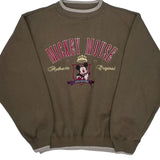 Mickey Mouse Mickey Unlimited Graphic Sweatshirt - Large Brown Polyester Blend