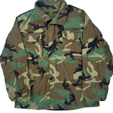 U.S. Army Camo Field Jacket - Medium Camo Cotton Blend