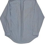 Yarmouth Ralph Lauren Checked Shirt - Medium Blue Cotton