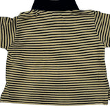 Age 2 Ralph Lauren Striped Polo Shirt - 3XS Navy Cotton