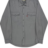 Levis Shirt - Large Gray Cotton