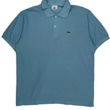 Lacoste Polo Shirt - XL Blue Cotton