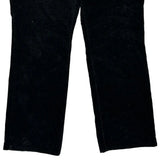 Ralph Lauren Petite Cord Trousers - 31″ Waist Black Cotton