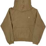 Polo By Ralph Lauren Hoodie - Large Beige Cotton
