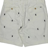 Polo By Ralph Lauren Chino Shorts - 38W 9L White Cotton