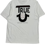 True Religion Graphic T-Shirt - XL White Cotton