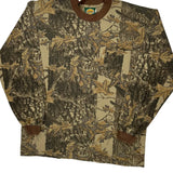Cabelas Camo Long Sleeve T-Shirt - XL Camo Cotton