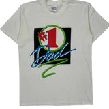 Tennessee River Graphic T-Shirt - Large White Cotton