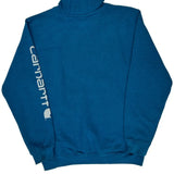 Carhartt Hoodie - Medium Blue Cotton