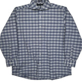 Tommy Hilfiger Checked Shirt - XL Blue Cotton